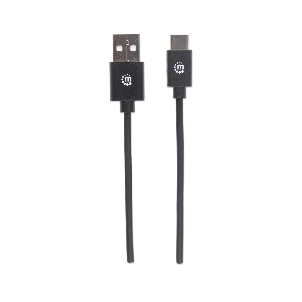 Cable USB C Manhattan A Tipo A Macho 2.0 2Mts (354929)