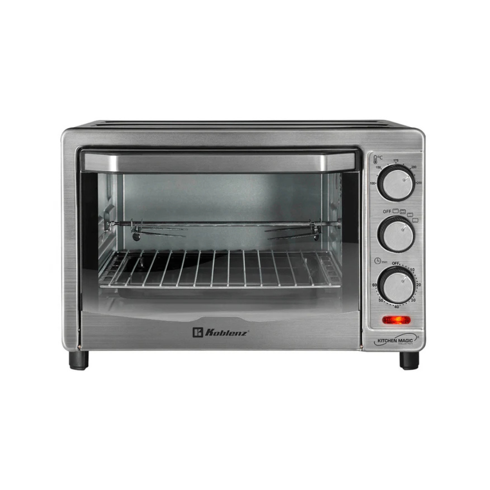 Horno rosticero y convección Koblenz HKM-1500 R, 24L (9 rebanadas de pan), 4 programas de cocción, termostato de 100-250 grados, 1500W