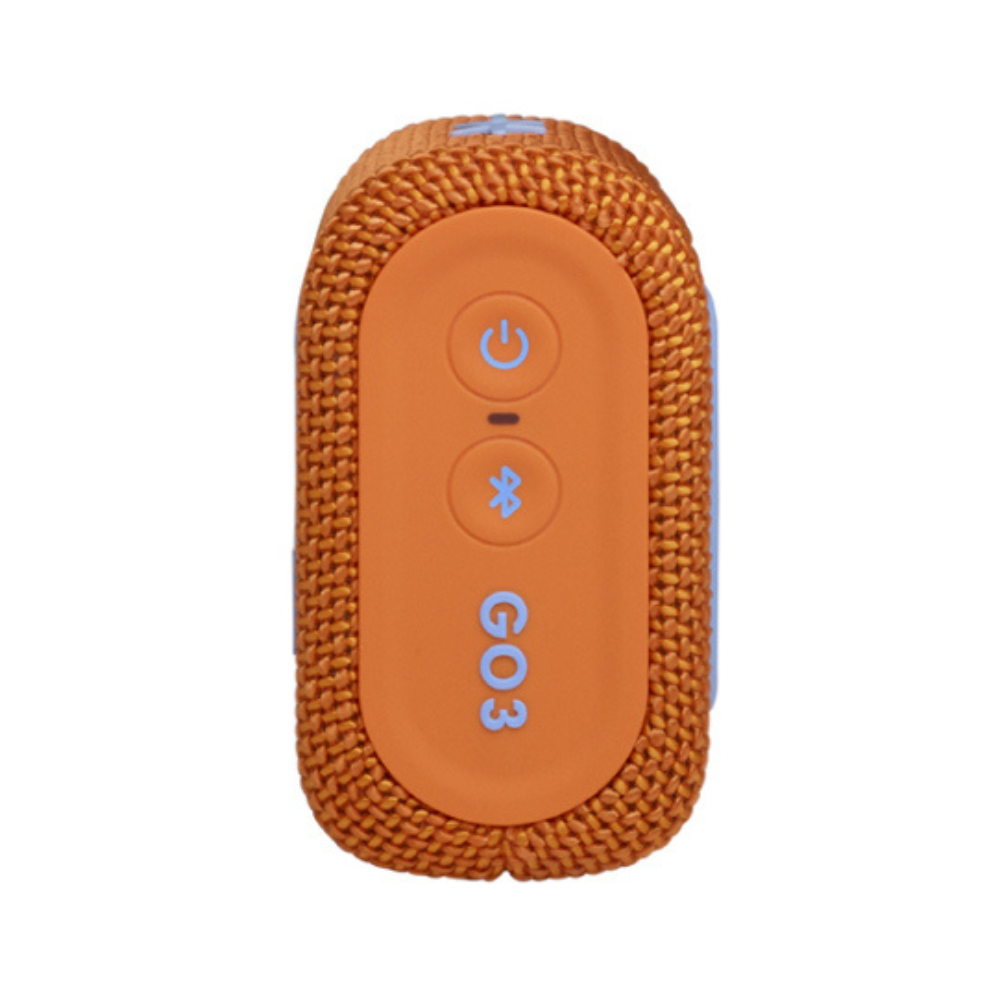 Altavoz Bluetooth Portátil JBL Go 3 Batería 5 Horas Resistente al Agua Naranja
