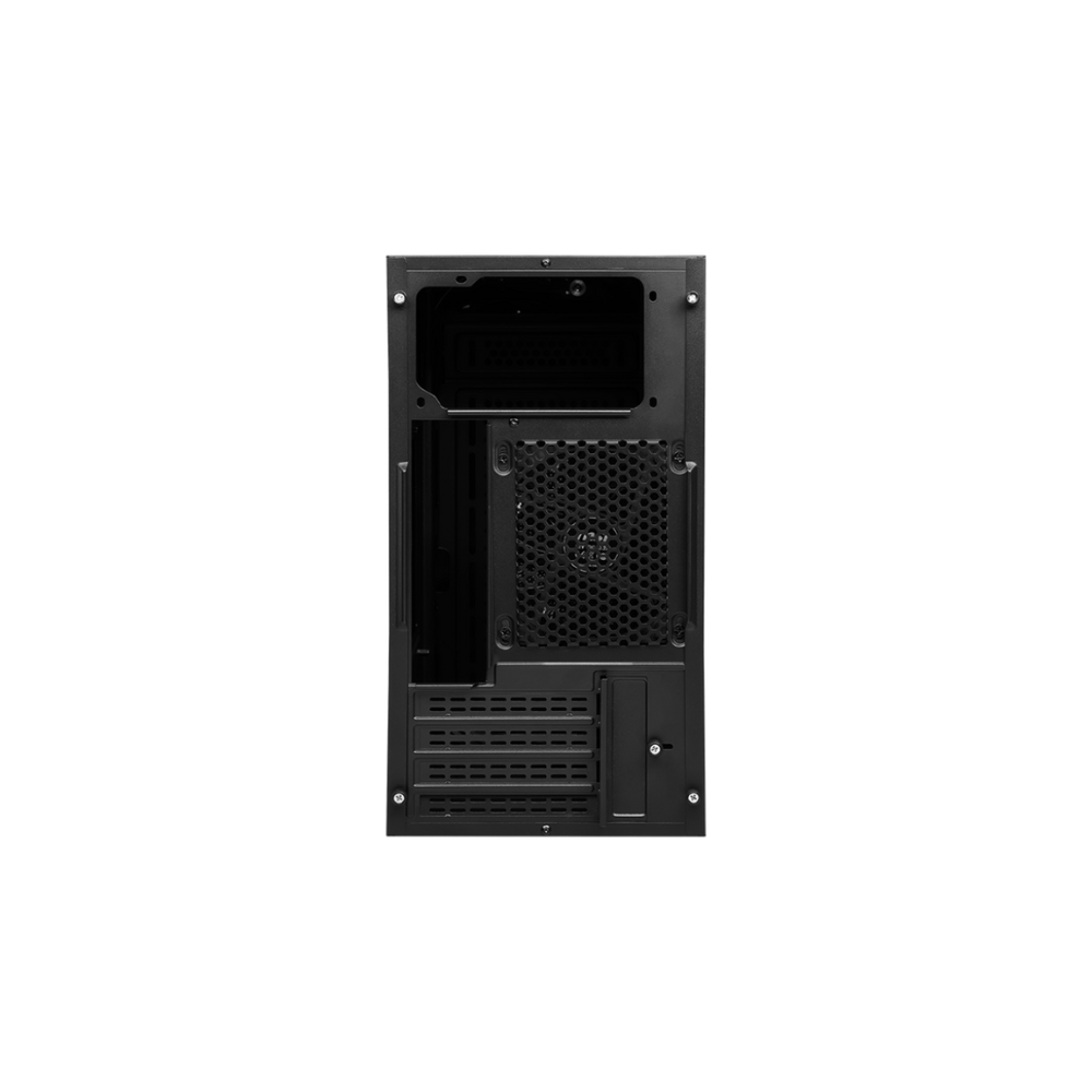 Gabinete MSI MAG Shield M301 Negro LED Rojo Ventilador 120mm Micro ATX Mini ITX