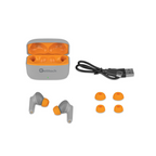 Audifonos Earbud GETTTECH GUE-T8PBL-GO Bluetooth Gris/Naranja