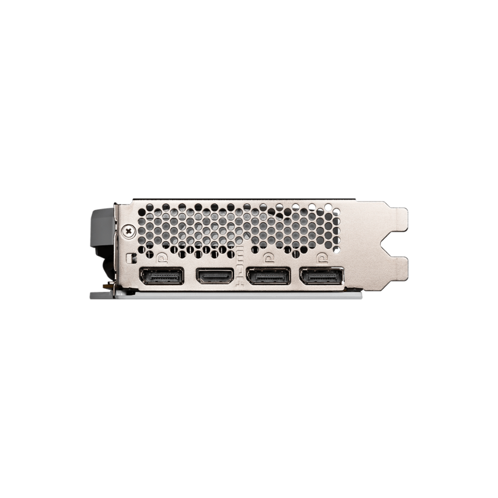 Tarjeta de Video MSI 8GB GeForce RTX 4060 Ventus 2X White 2X Fan GDDR6 DLSS 3 OC HDMI/DP