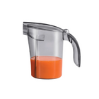 Extractor de jugos Koblenz JEKM-500 IN, 2 velocidades, cortador y colador de acero inoxidable, vaso de 600ml, separador con espuma, 300W