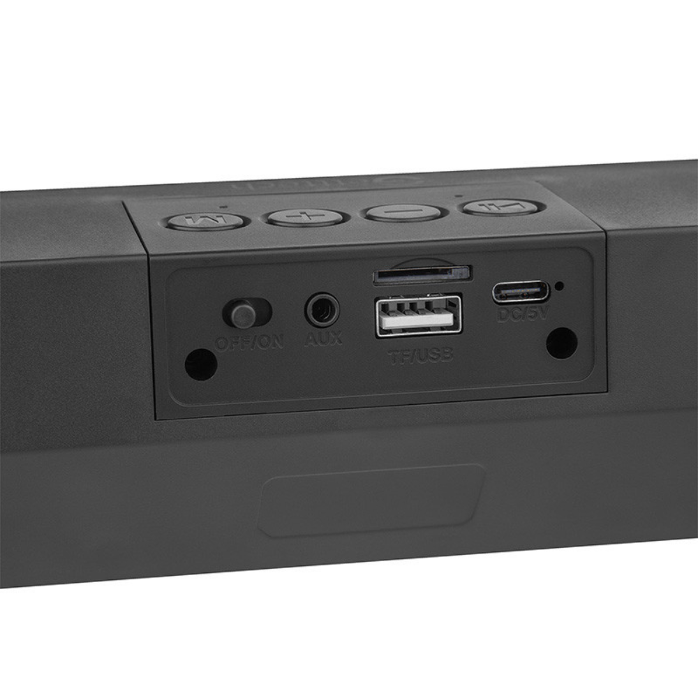 Barra de Sonido GETTTECH GUS-MSRBT-01 BT / 3.5 mm / 3W RMS / RGB