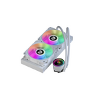 Enfriamiento Liquido Balam Rush Hydrox Pro HX20 Blanco para CPU 240mm 2xFan ARGB 4pines LGA 1700 AM5