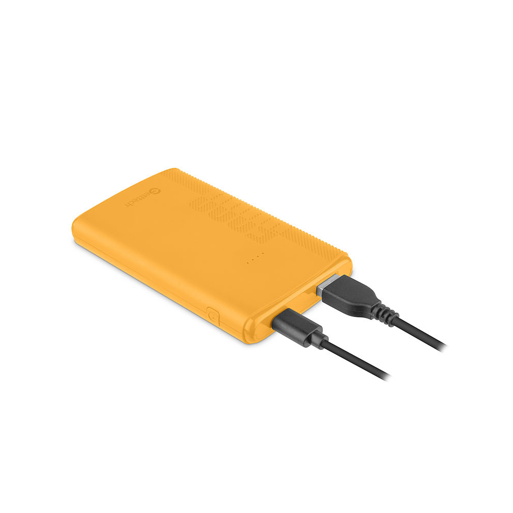 Power Bank GETTTECH GBN-E5KCS-01 Amarillo con USB-C 5000 mAh