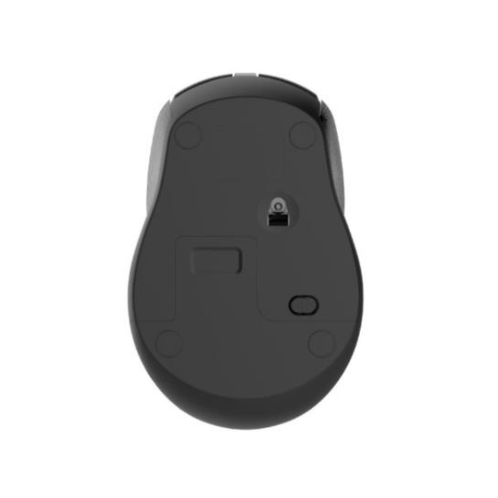 Mouse Nextep Inalámbrico Ergonómico USB 1600 DPI Negro