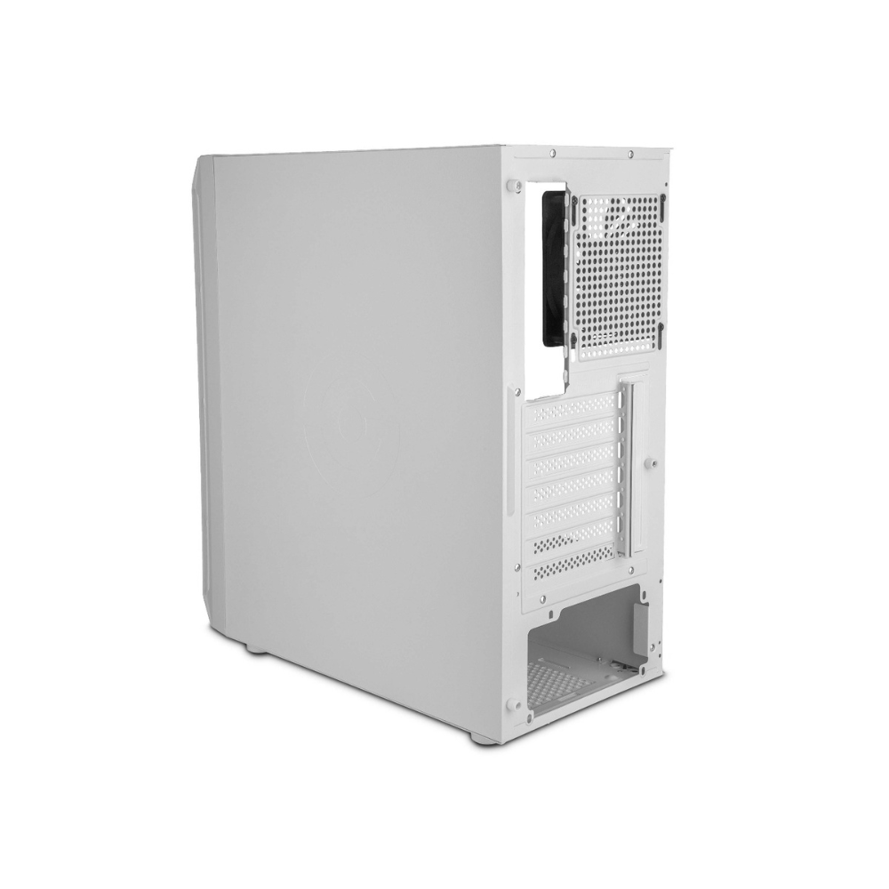 Gabinete Getttech Gamer ATX, 1 Ventilador, USB 2.0 y 3.0, Blanco GCM-ASGX1-01WH
