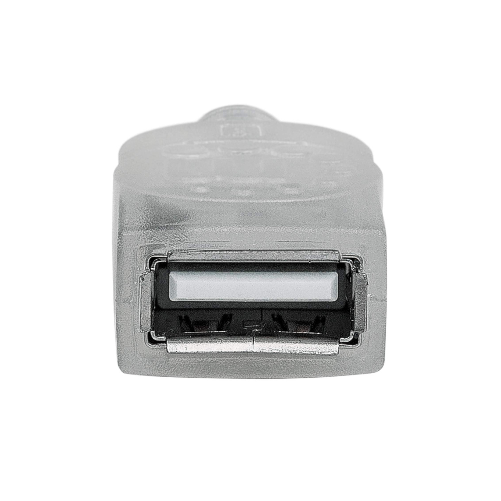 Cable Extensión USB V2.0 M-H 1.8M Plateado 480Mbps Manhattan (336314)