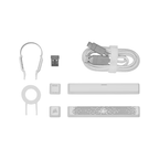 Teclado Mecánico Corsair K70 Pro Mini Inalámbrico RGB 60 Switch Cherry MX Rojo/Blanco