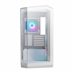 Gabinete MSI MAG Pano M100R PZ MICRO-TOWER MICRO-ATX USB 3.0 sin Fuente 4 Ventiladores Instalados Blanco