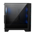 Gabinete MSI MAG Forge 321R Airflow Cristal TEMP ATX MIDI-TOWER ATX/MICRO-ATX/MINI-ITX sin Fuente 4 Ventiladores Negro