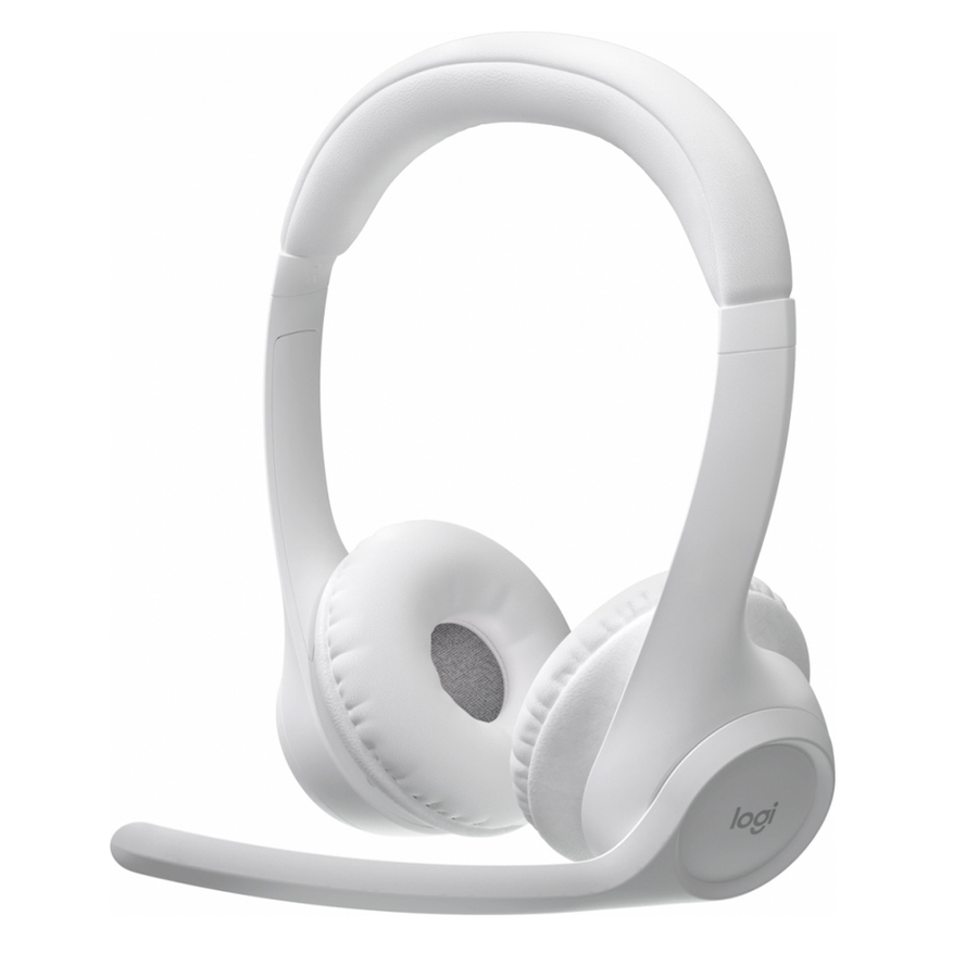 Diadema Logitech Zone Vibe 300 Inalámbrica Micrófono Blanco