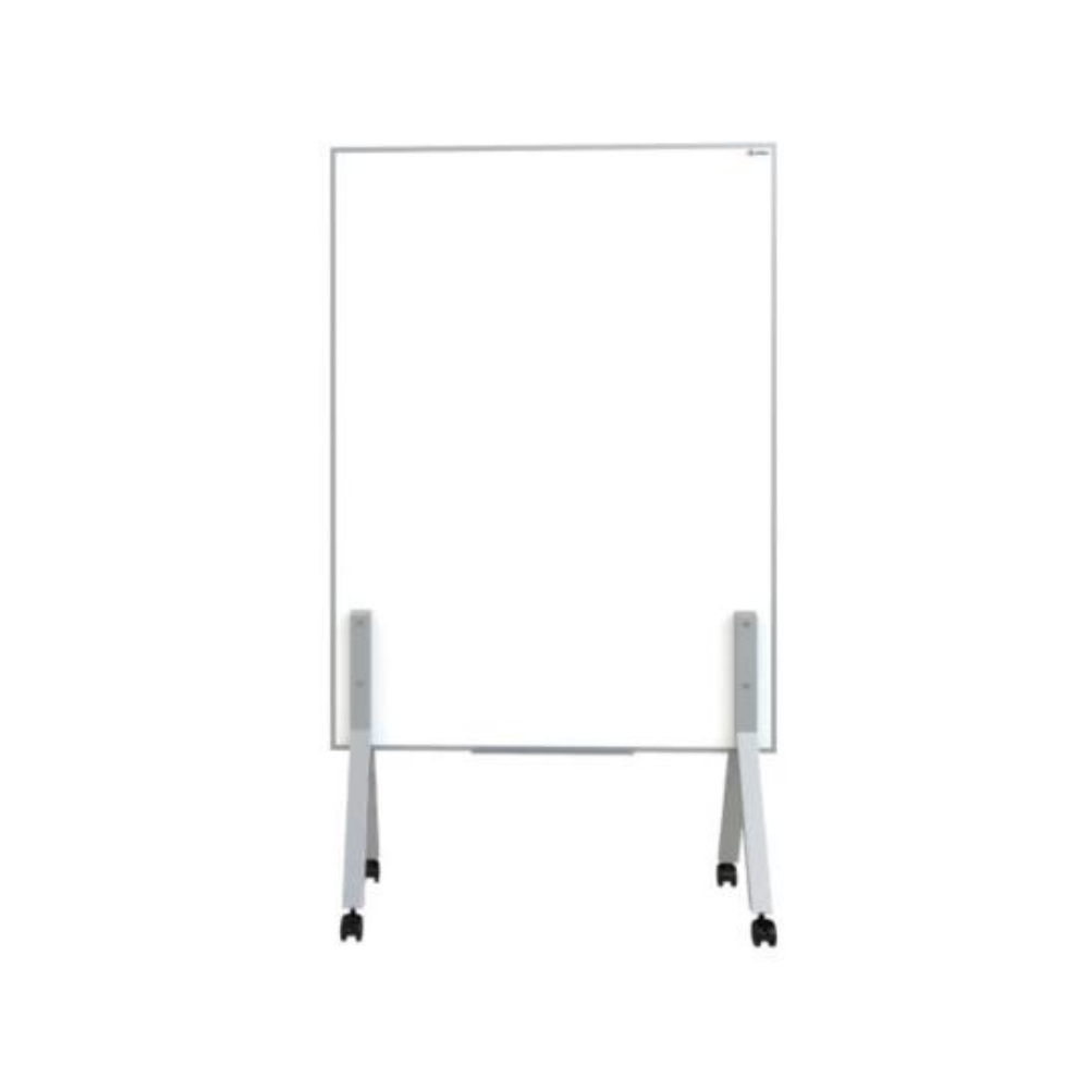 Pintarron Movil Alfra Nex Doble Superficie Pintarron Y Corcho 150X110Cm