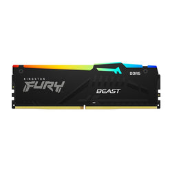 Memoria Kingston 16GB DDR5 6000Mhz Fury Beast Black RGB KF560C30BBEA-16