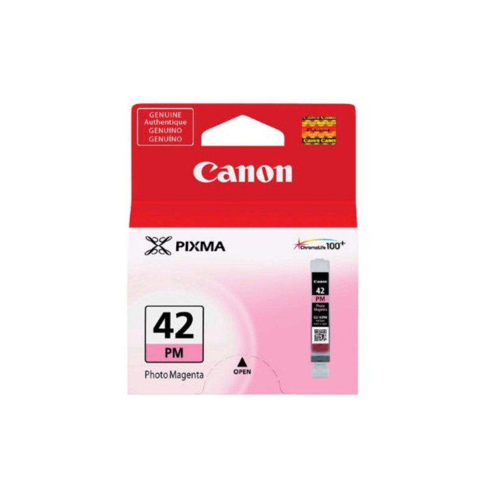 Tanque Tinta Canon Cli-42 Pm Photo Magenta 13Ml Para Pixma Pro-100 6389B