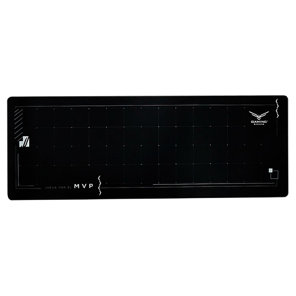 Mousepad Naceb XXL 30x90cm 4mm color Negro