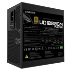 Fuente de poder Gigabyte 1000W Modular 80 Plus Gold ATX Ultra Durable GP-UD1000GM-PG5