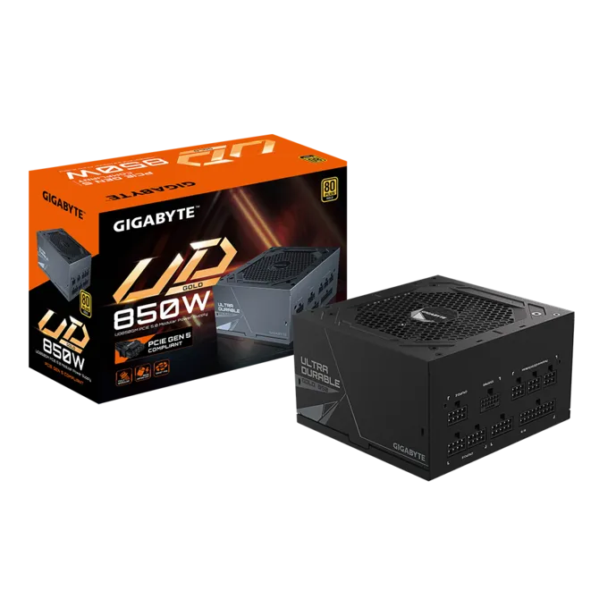 Fuente Gigabyte 850w 80Plus Gold Full Modular PCIE 5.0 GP-UD850GM PG5