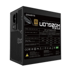 Fuente Gigabyte 750w 80Plus Gold Full Modular ultra durable negro GP-UD750GM PG5
