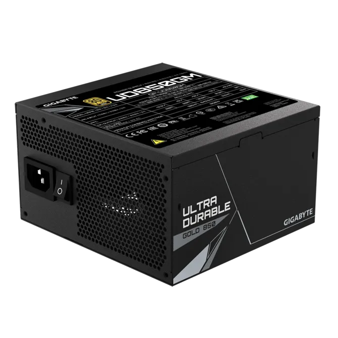 Fuente Gigabyte 850w 80Plus Gold Modular negra GP-UD850GM