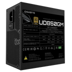 Fuente Gigabyte 850w 80Plus Gold Modular negra GP-UD850GM