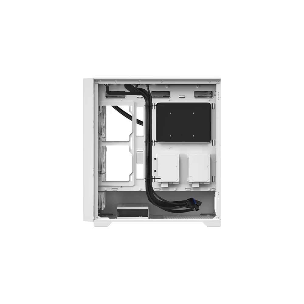 Gabinete Balam Rush Carbon 9000 Full Torre USB 3.0 / 2.0 / Tipo C 4 Ventiladores Blanco — Modelo BR-938761