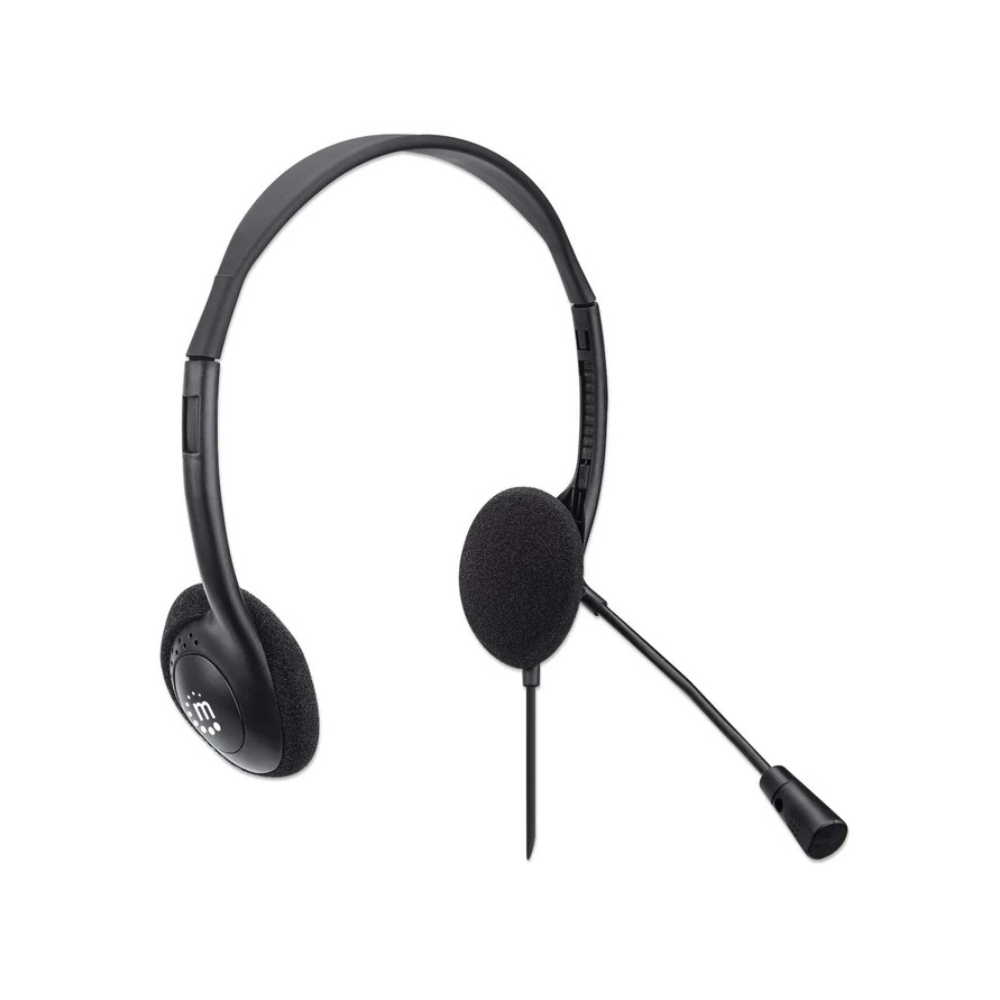 Audifono C/Microfono Manhattan Usb Ligero