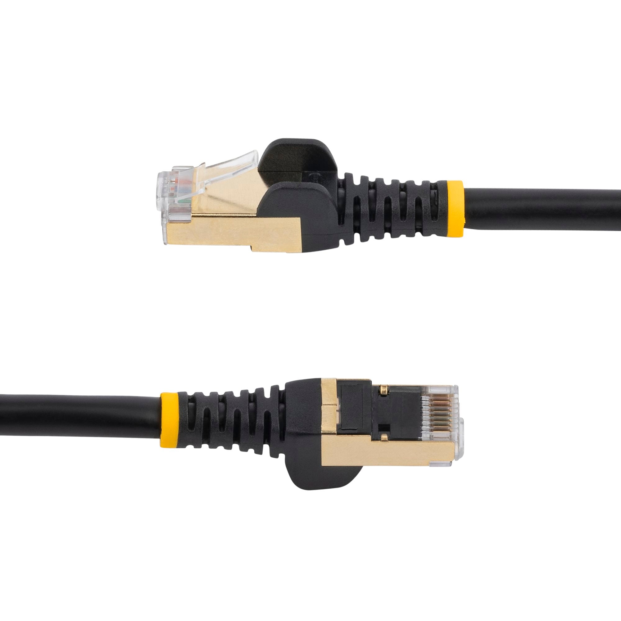 Cable Red 2m Cat6A 10Gb Ethernet Negro Blindado Rj45 StarTech.com Mod. C6ASPAT7BK