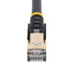 Cable Red 2m Cat6A 10Gb Ethernet Negro Blindado Rj45 StarTech.com Mod. C6ASPAT7BK