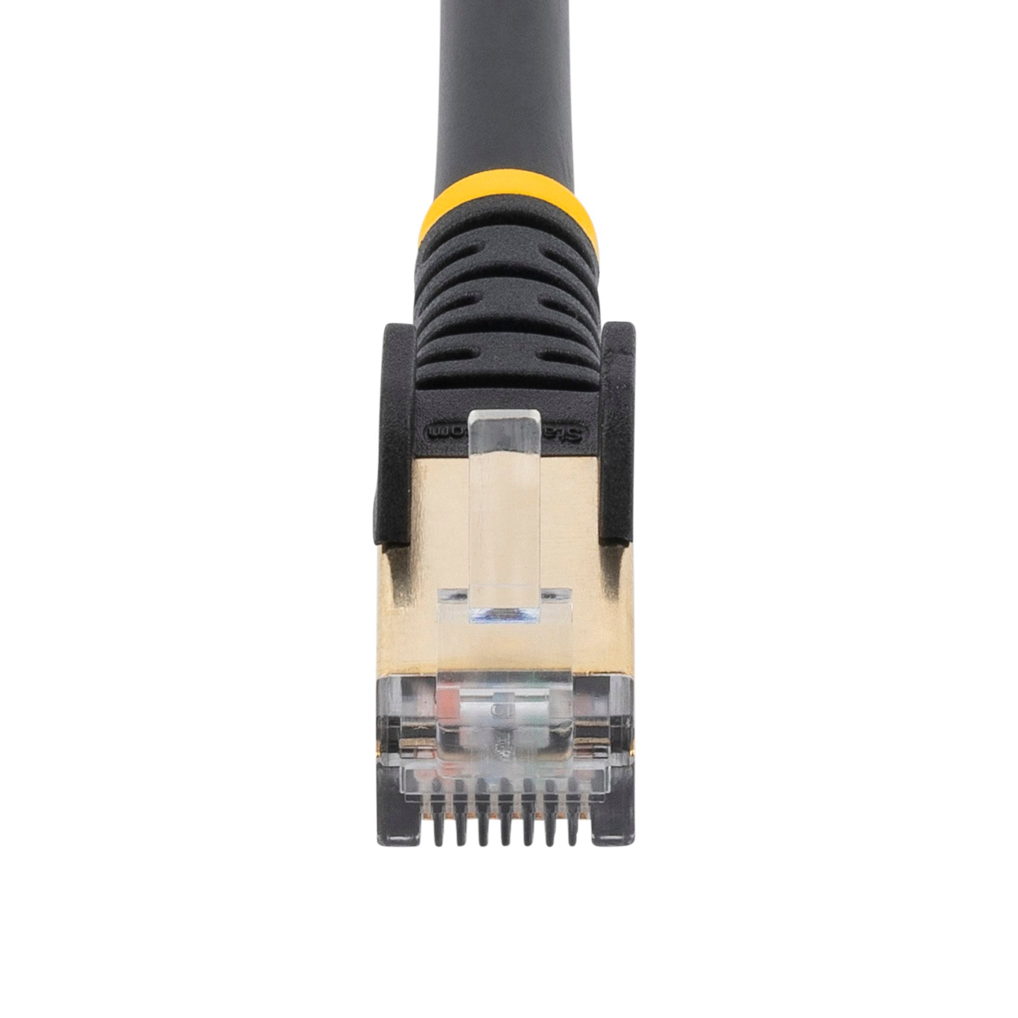 Cable Red 2m Cat6A 10Gb Ethernet Negro Blindado Rj45 StarTech.com Mod. C6ASPAT7BK