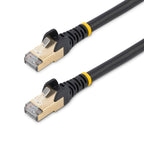 Cable Red 2m Cat6A 10Gb Ethernet Negro Blindado Rj45 StarTech.com Mod. C6ASPAT7BK