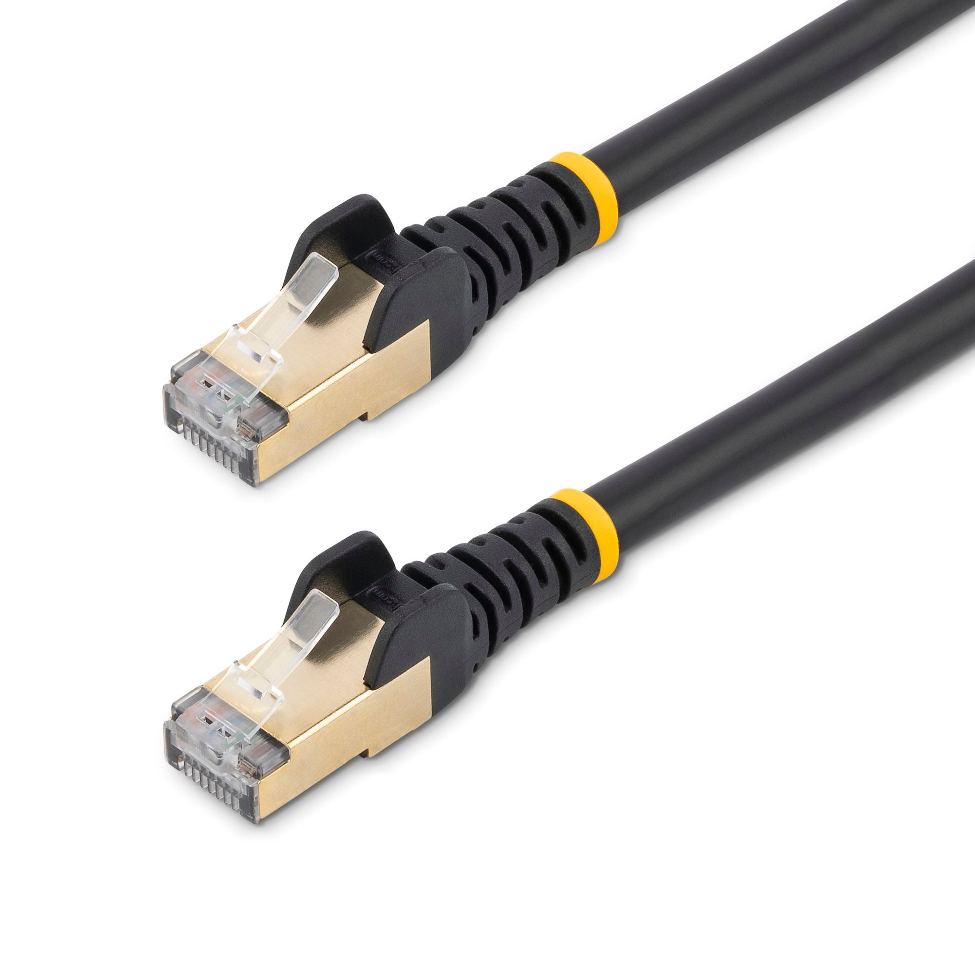 Cable Red 2m Cat6A 10Gb Ethernet Negro Blindado Rj45 StarTech.com Mod. C6ASPAT7BK