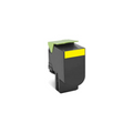 Toner Lexmark 708Y 70C80Y0 Amarillo para CS410Dn/310Dn/310N/410N/410Dtn/510Dte, 1,000 Paginas