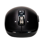 Mouse Inalambrico Naceb slim color Negro USB 3200 DPI 5 botones