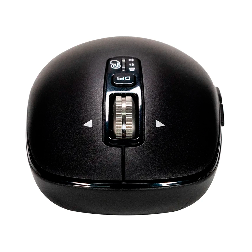 Mouse Inalambrico Naceb slim color Negro USB 3200 DPI 5 botones