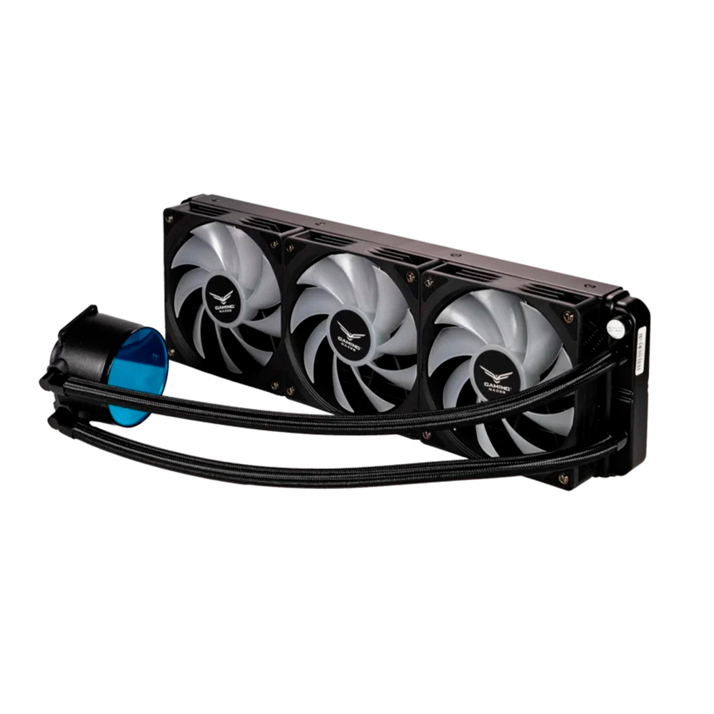 Enfriamiento Liquido Naceb 360MM Artico con iluminacion ARGB color Negro