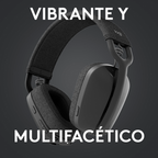 Diadema Logitech Zone Vibe 100 Inalámbrica Grafito