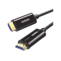 Cable HDMI 2.1 Fibra Óptica 30m 8K60Hz Fibra 4 Cobre 7 HDMI 2.1 18Gbps 3D HDR Zinc Premium