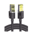 Cable Ethernet Cat7 F FTP Nylon 1m Redondo