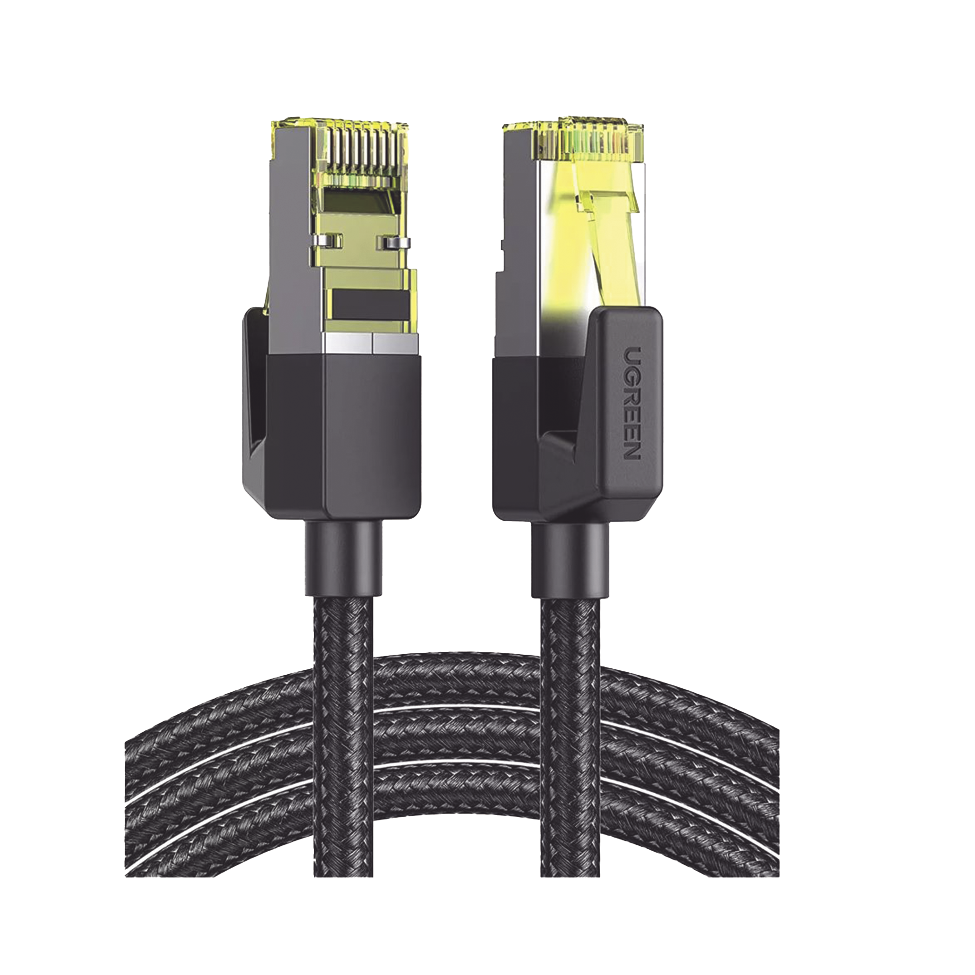 Cable Ethernet Cat7 F FTP Nylon 1m Redondo