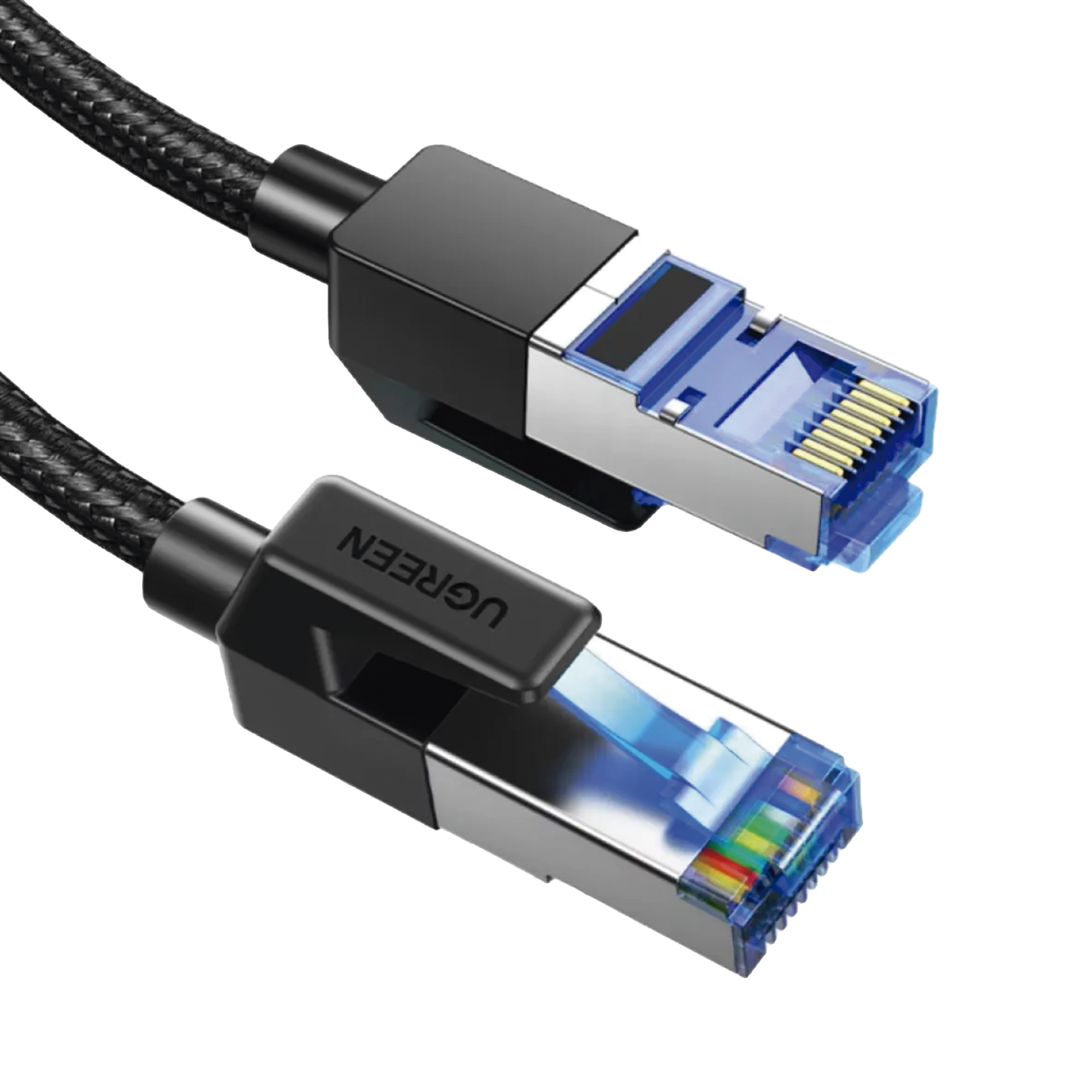 Cable Ethernet Cat8 F FTP Nylon 2m Redondo