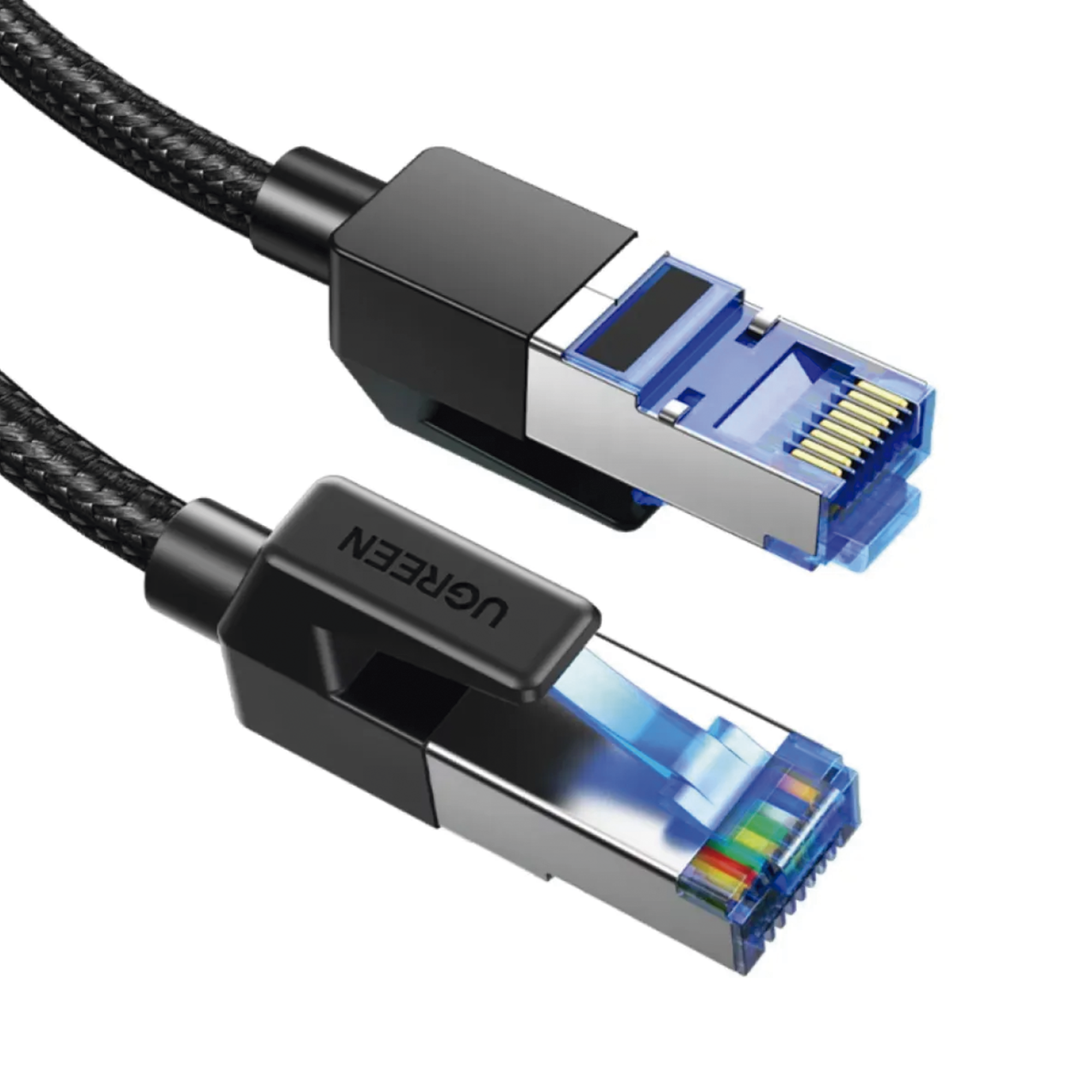 Cable Ethernet Cat8 F FTP Nylon 5m Redondo