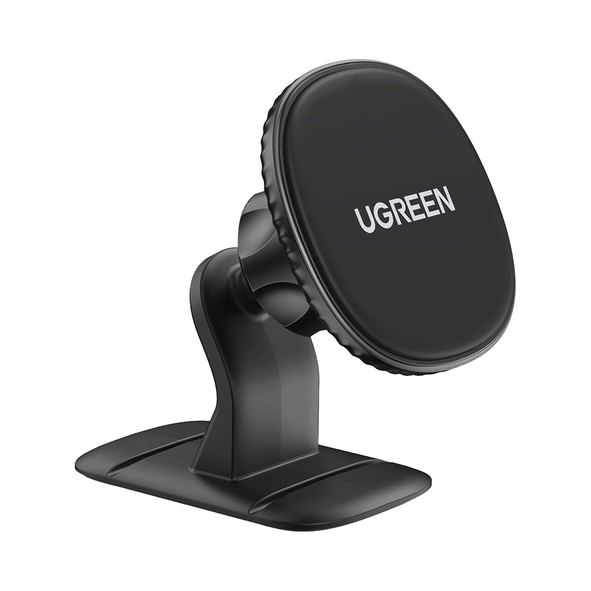 Soporte Celular Magnético Auto 4 Imanes N45 Adhesivo 3M Compatibilidad 4.7 a 7.2 Rotación 360° Compacto 2 Láminas Negro
