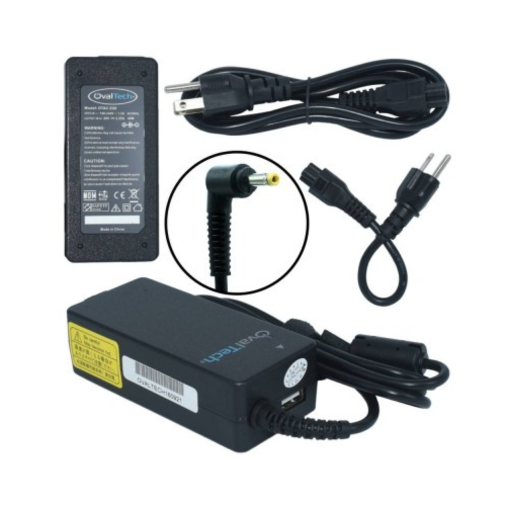 Cargador / Adaptador para Laptop OvalTech OTAC-E68 45W 20V 2.25A (4.0x1.7)