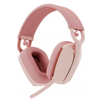 Diadema Logitech Zone Vibe 100 Inalámbrica Color Rosa