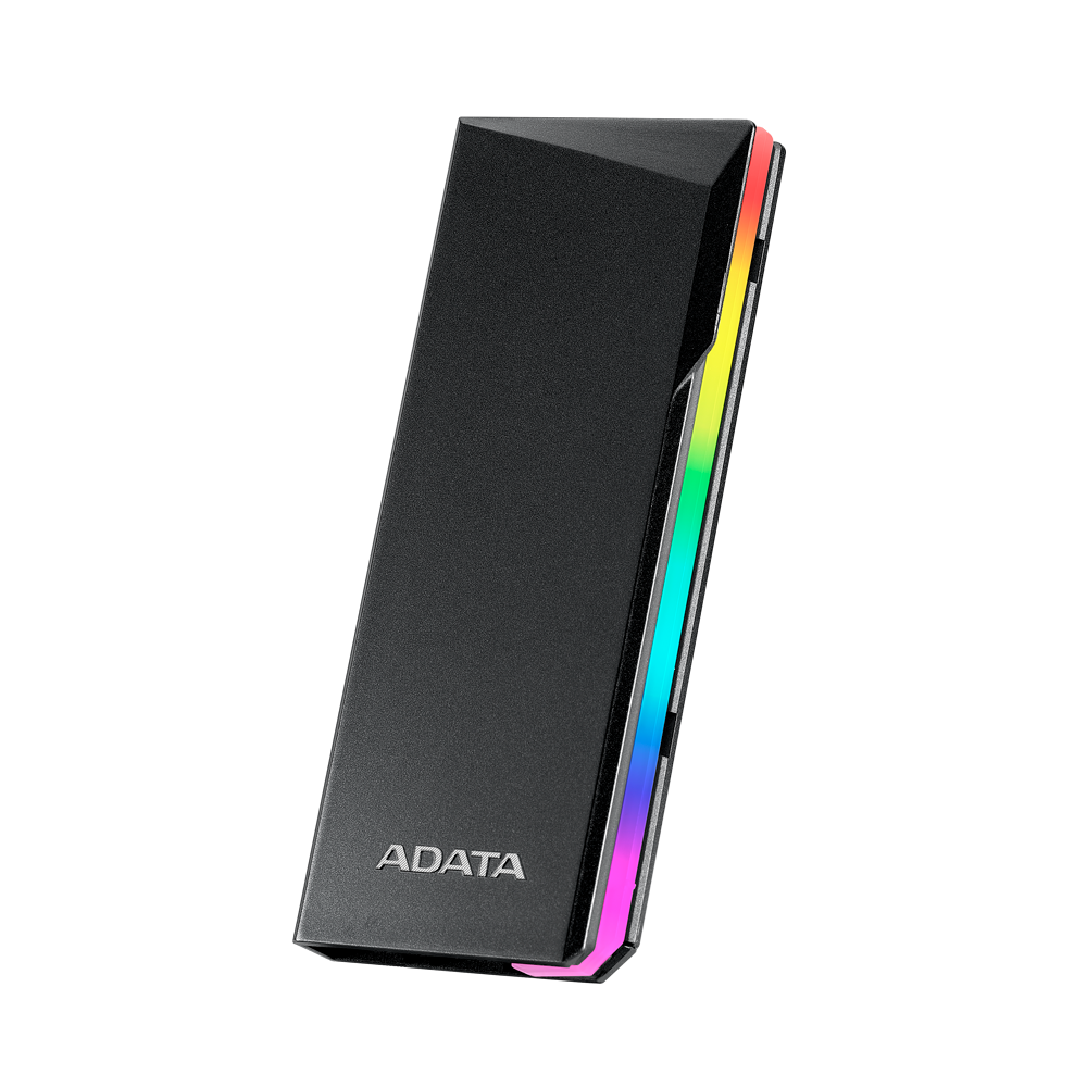 Enclosure ADATA XPG EC700 USB C 3.2 para SSD M.2 negro con RGB compatible con Xbox Series