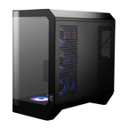 Gabinete MSI MAG PANO 120R PZ Negro Vidrio templado panoramico 4 Micro-ATX/Mini-ITX sin Fuente 1 Ventilador