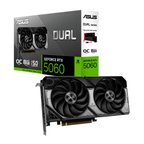 Tarjeta de video Asus 8GB GeForce RTX 5060 DUAL 2xfan GDDR7 1xHDMI 3xDP DUAL-RTX5060-O8G