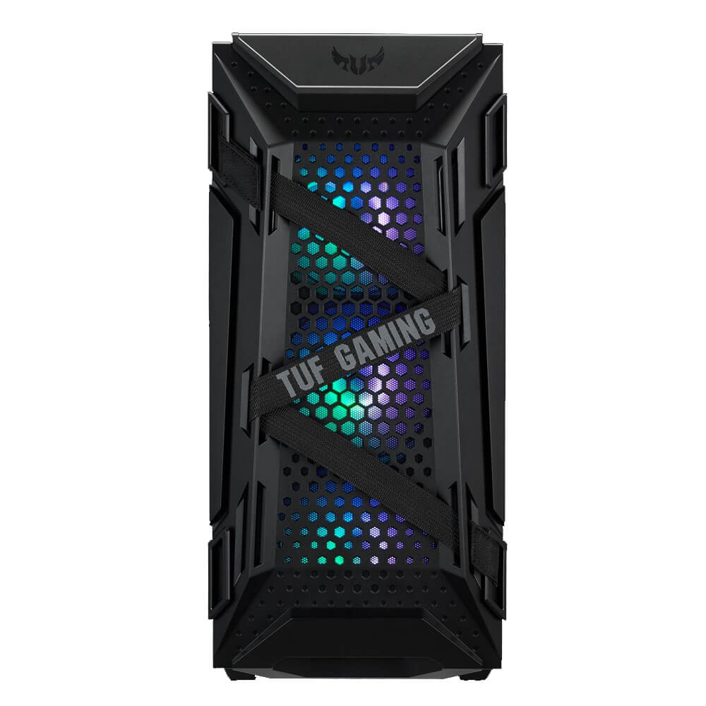 Gabinete ASUS TUF Gaming GT301 Midi-Tower ATX/Micro-ATX/Mini-ITX USB 3.0 sin Fuente 4 Ventiladores Instalados Negro
